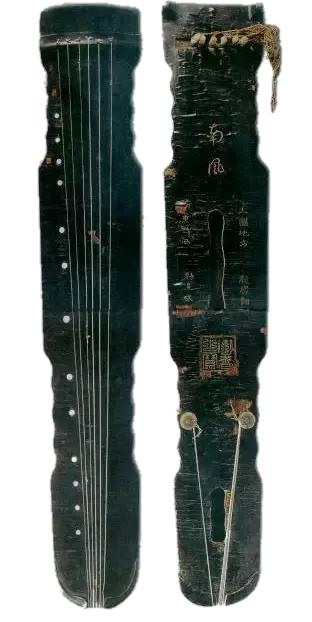 历代古琴的基础知识,中国古琴辨识图