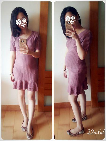 孕妇妈妈的一周穿搭,职场ol孕妇装