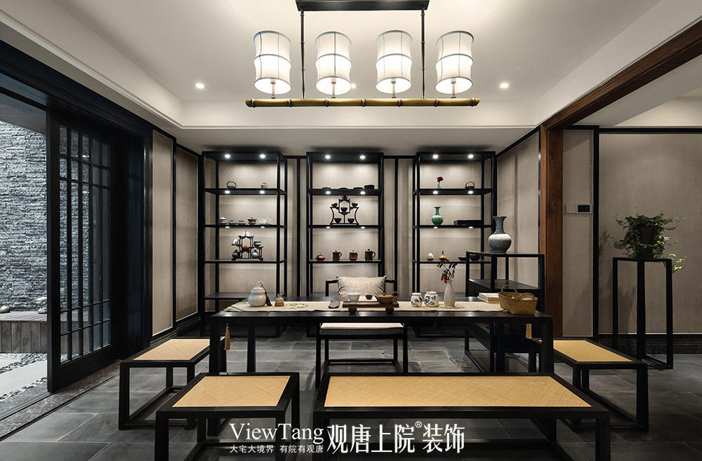 气若幽兰篆书,鹏瑞颐璟府样板房装修