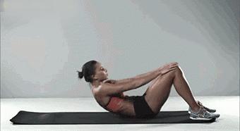 袁姗姗如何练成马甲线条,袁姗姗腹部训练动作大全