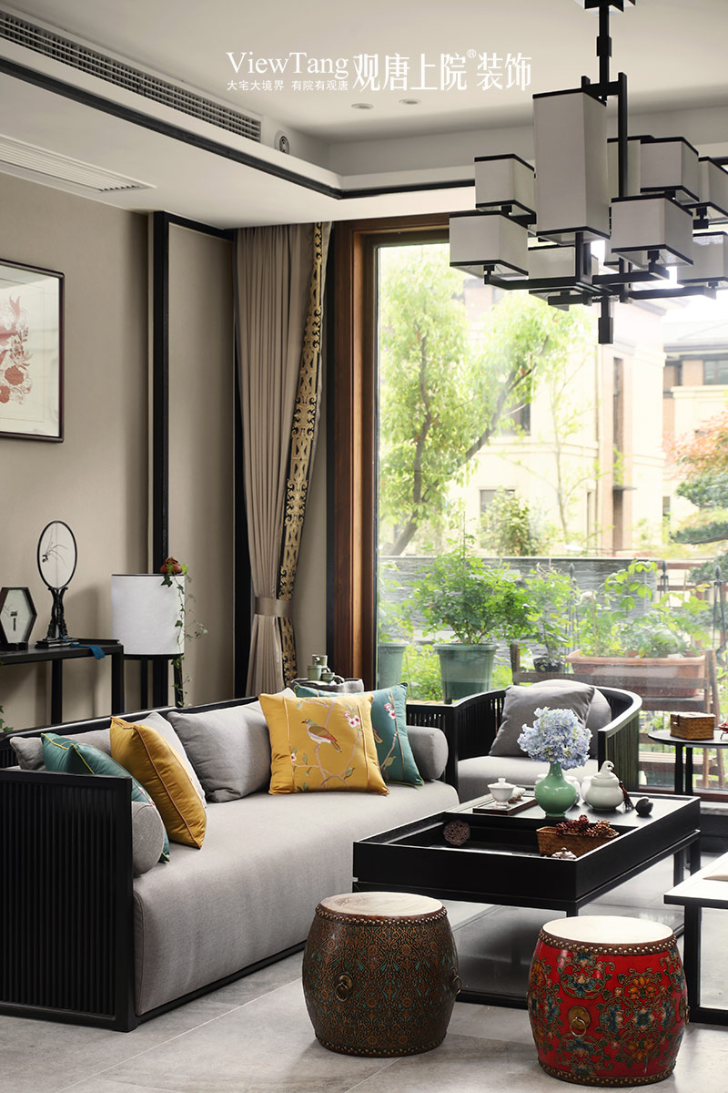 气若幽兰篆书,鹏瑞颐璟府样板房装修