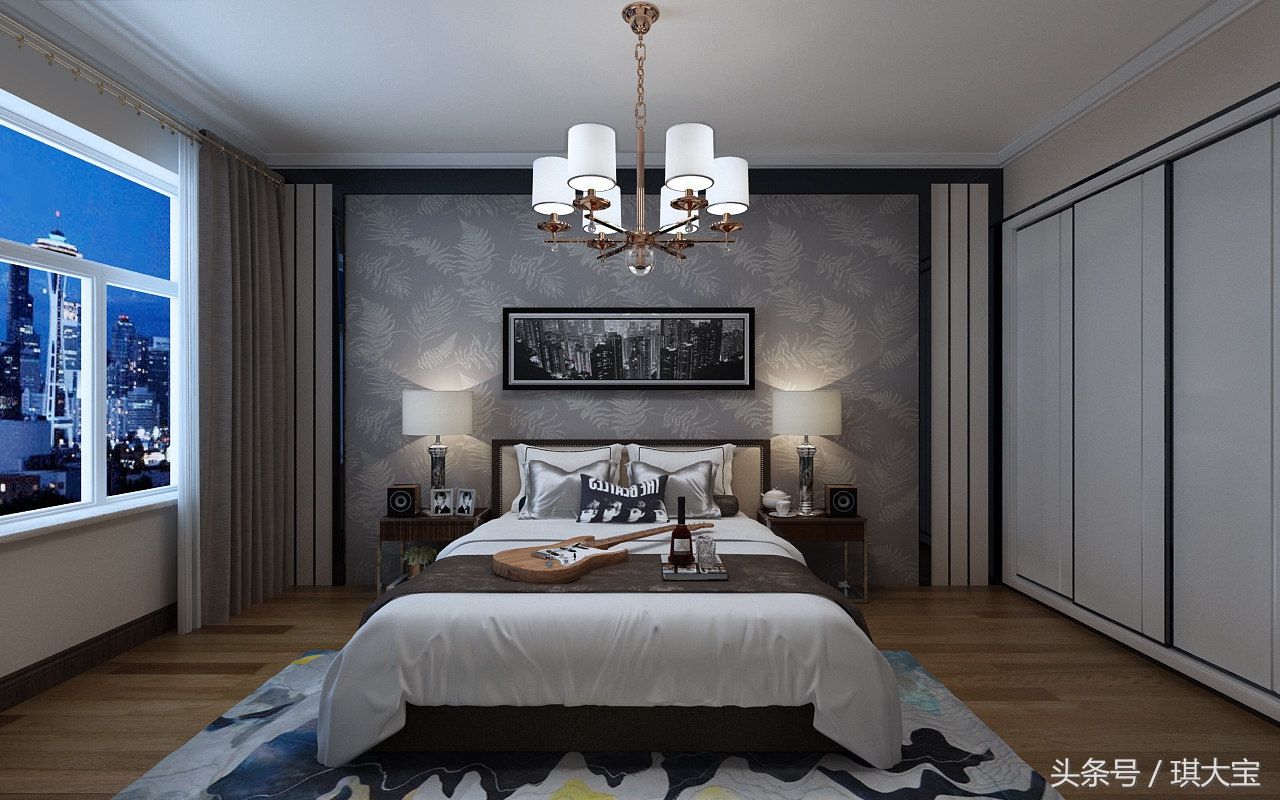 哈尔滨漫步巴黎顶层复式带露台,哈尔滨现代简约