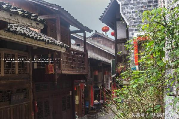 乌江百里画廊景区全景,千里乌江百里画廊古镇