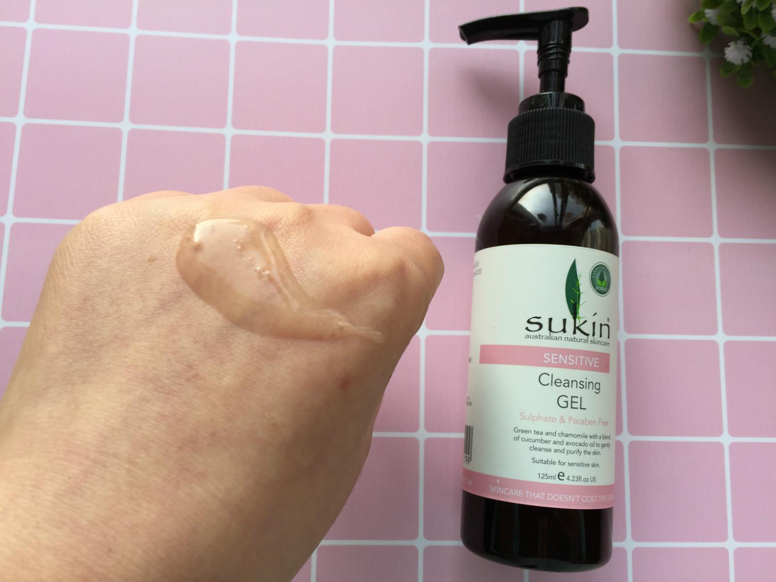 sukin抗敏感洁面啫喱评测，平价好用，洁面首选