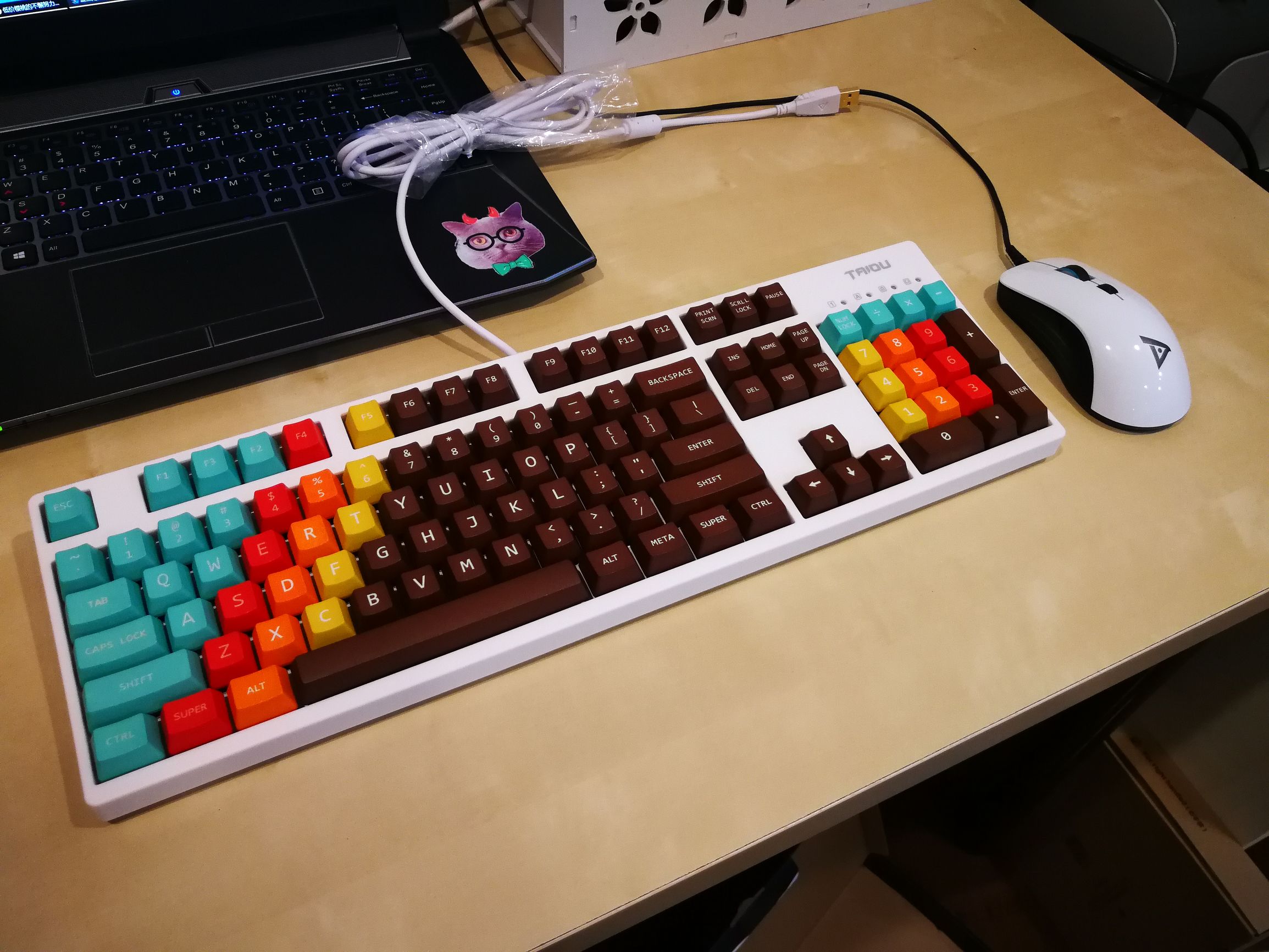 190元钛度键盘,钛度k550机械键盘