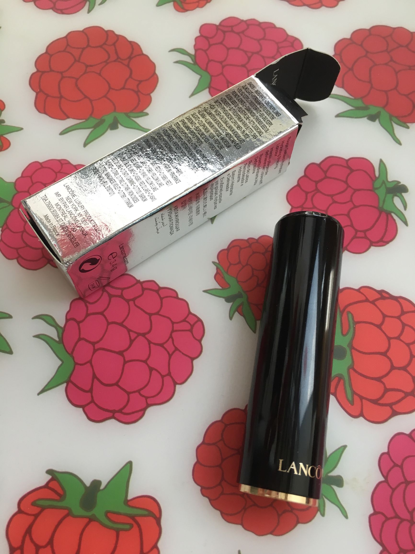 兰蔻菁纯柔润丝亮唇膏105号,兰蔻菁纯105和200