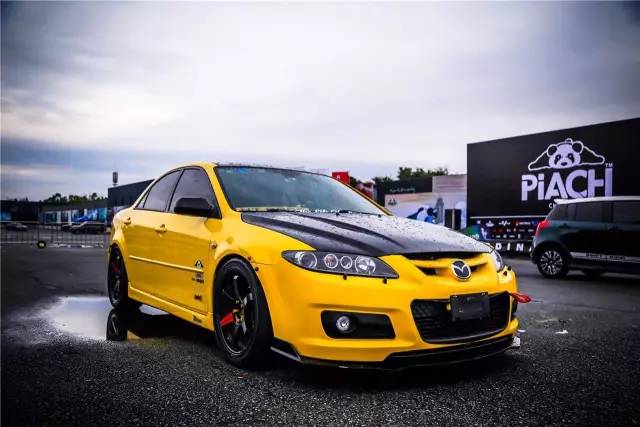 老马6合法外观改装案例,老马6改装昂克赛拉18寸轮毂