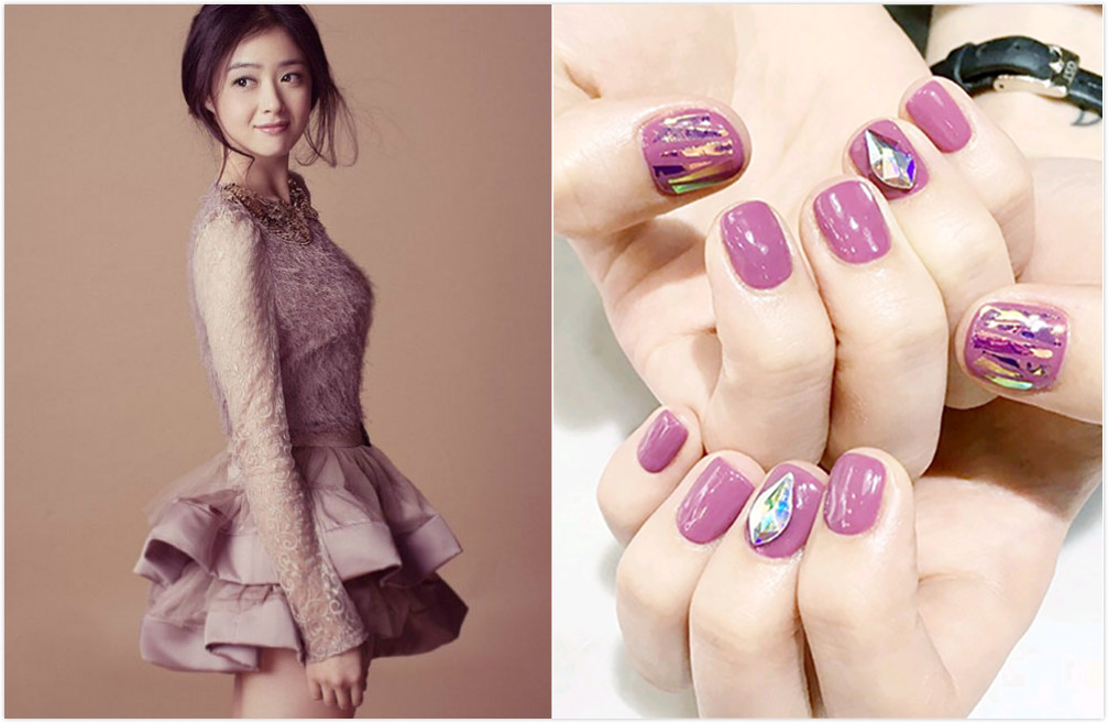 日式美甲欢乐颂,欢乐颂五美戴什么耳环好看