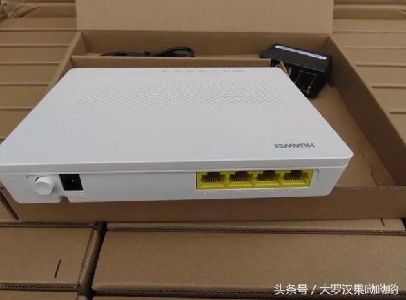 华为光猫4个端口怎么全部启用,光猫上没有wan接口