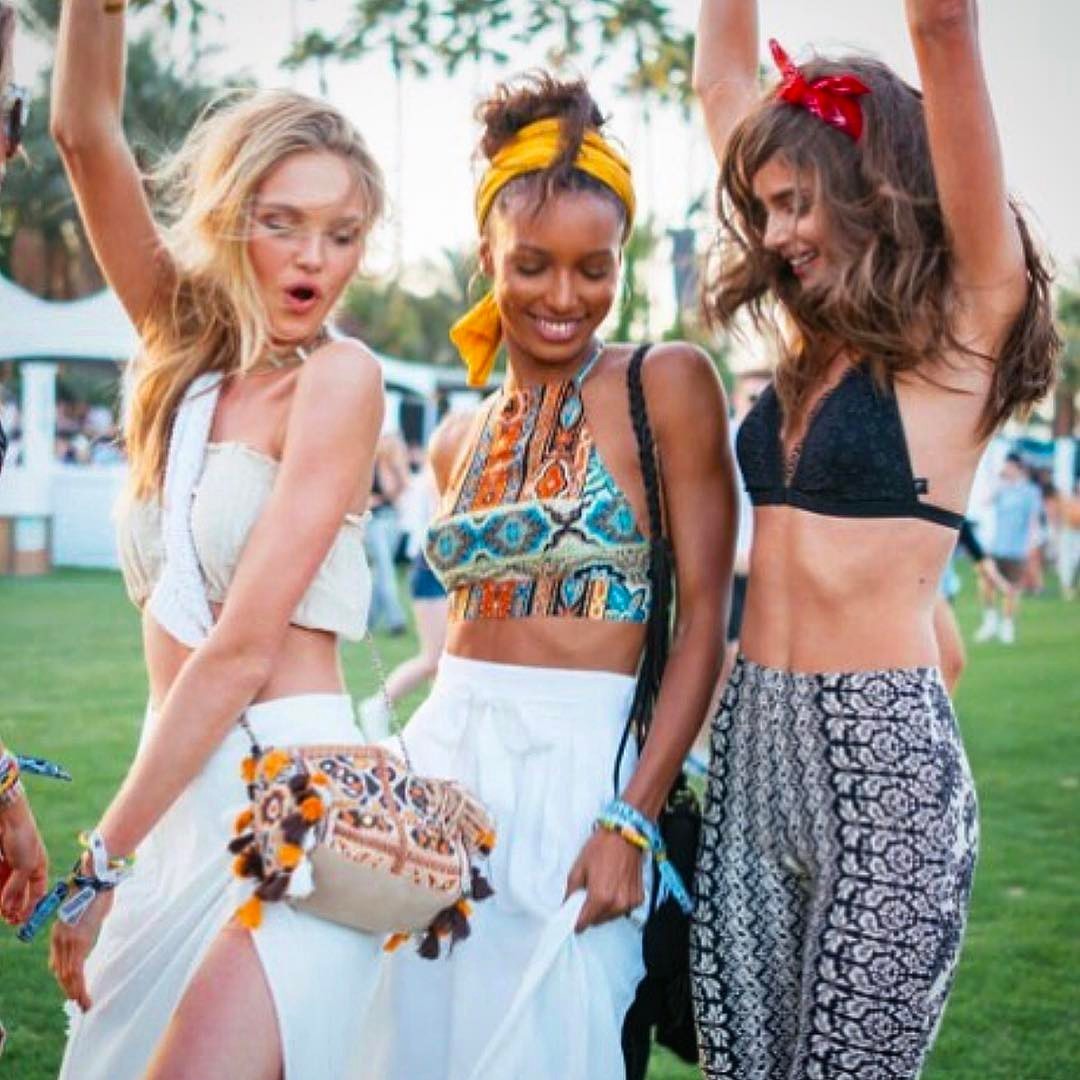 国际音乐节图片,音乐节穿搭元素