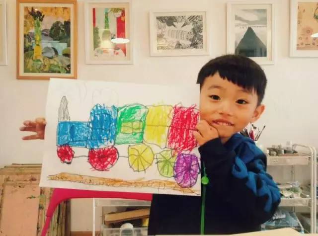 画托马斯小火车幼儿,小火车儿童画怎么画