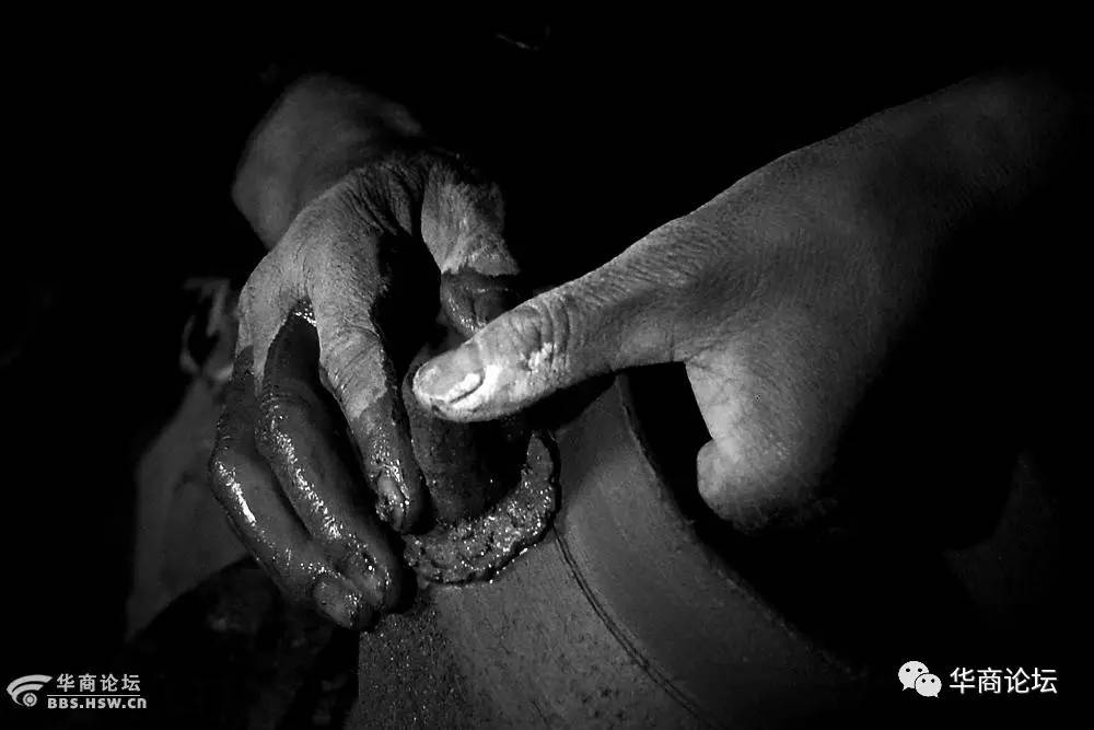 洛南八里村手工砂锅,洛南八里砂锅制作