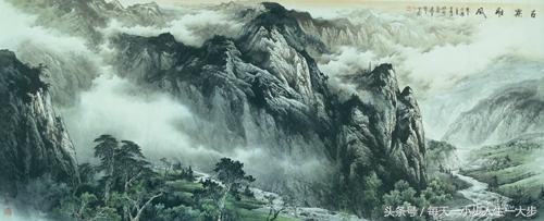 如何画山水画教程,怎样画好山水画的基本步骤