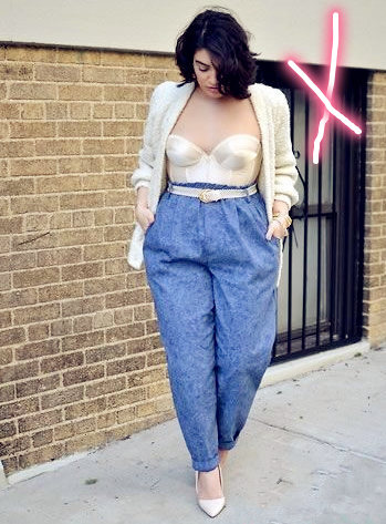 避开这些穿搭雷区，200斤胖MM！看起来像120斤？我是服了