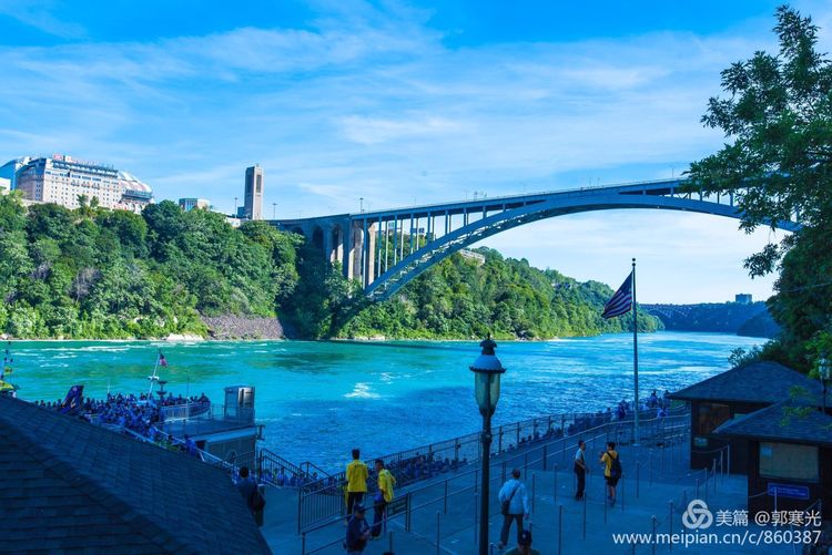 尼亚加拉大瀑布观景台,游美国尼亚加拉大瀑布