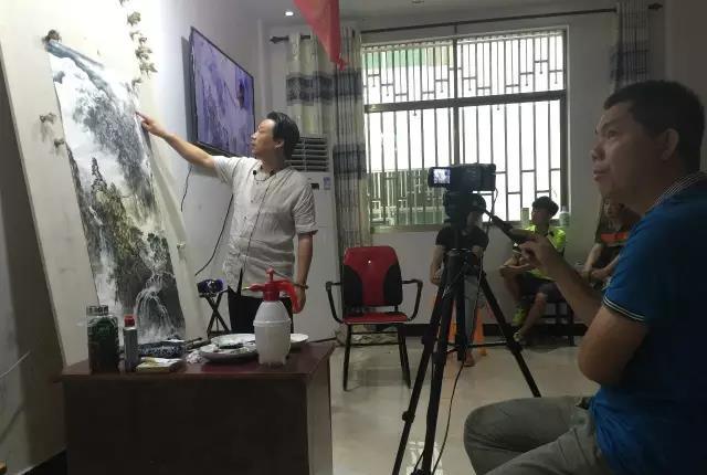 曾刚彩墨山水画教学视频,曾刚彩墨山水画画法技巧顺口溜