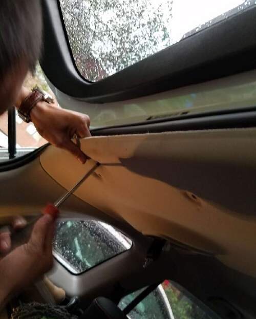 长安CS75后备箱灯加装,长安cs75plus改后备箱灯