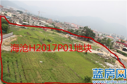 厦门海沧海投东孚云山郡,海投和轨道海沧地块