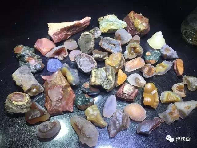 有意思的玛瑙原石,玛瑙原石怎么造型