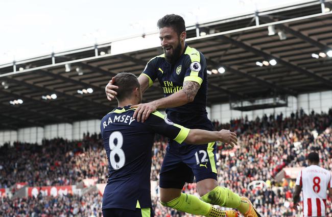 阿森纳大比分输球历史,斯托克城1比0阿森纳