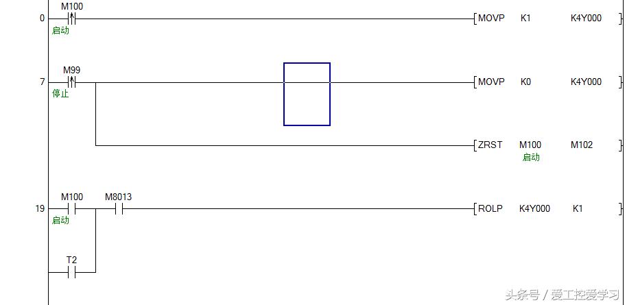 西门子ror和rol指令,三菱plcror和rol指令