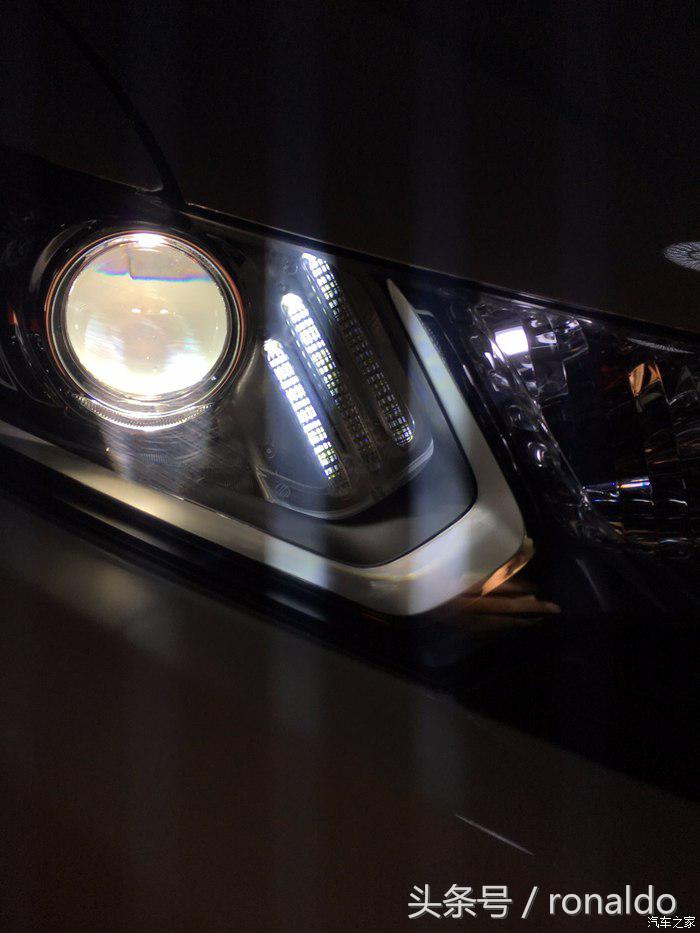 新款飞度原厂日行灯,飞度改装野马大灯套件没有日行灯