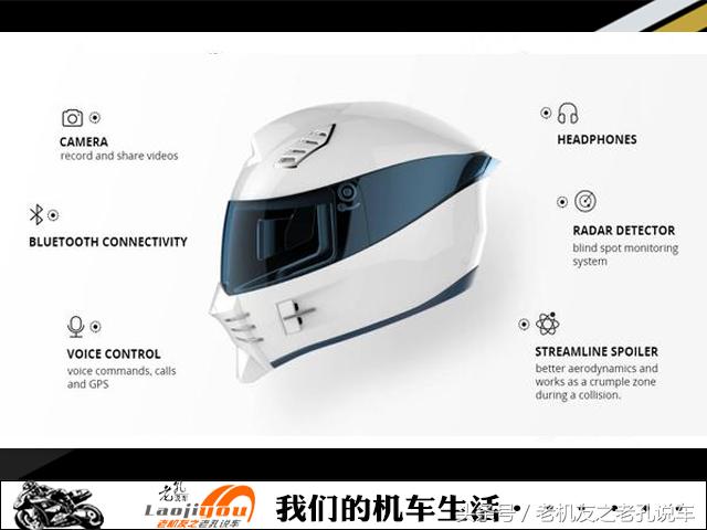 最先进的摩托车AR智能头盔，一位热爱机车的中国小伙给开发上市