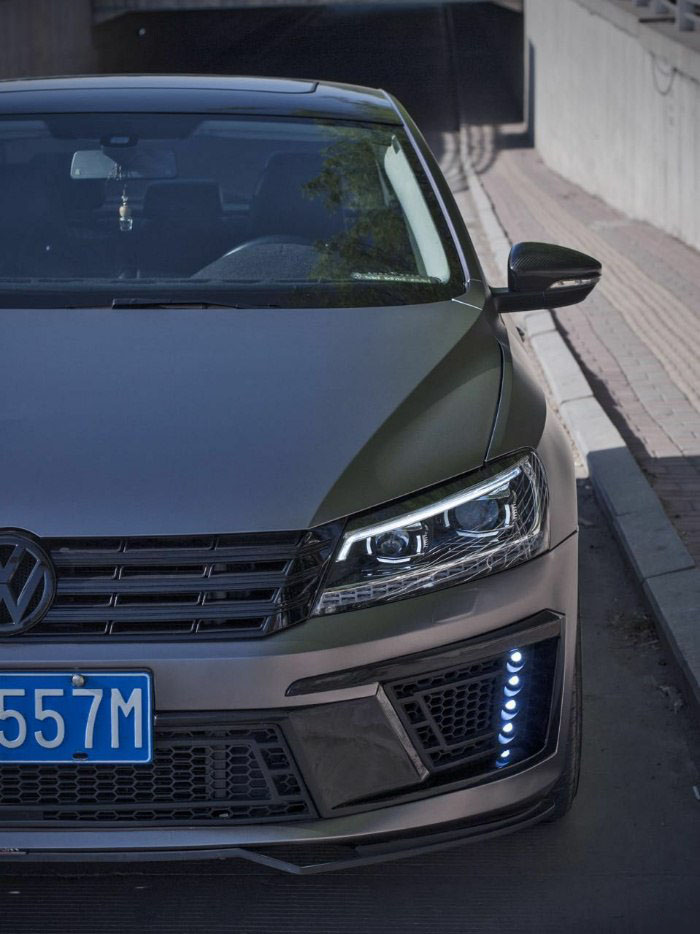 老款帕萨特升级新款前脸,老款帕萨特成功换脸