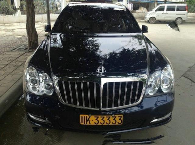 中国最牛五个车牌,全国最牛的迈巴赫