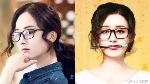 一戴眼镜就不好看,一戴眼镜就变丑