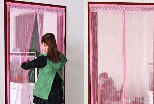 防盗门能用防蚊门帘吗,防盗门装什么防蚊门帘最好