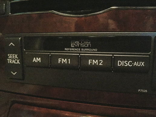 ls460l雷克萨斯音响,居然花一万多买音响