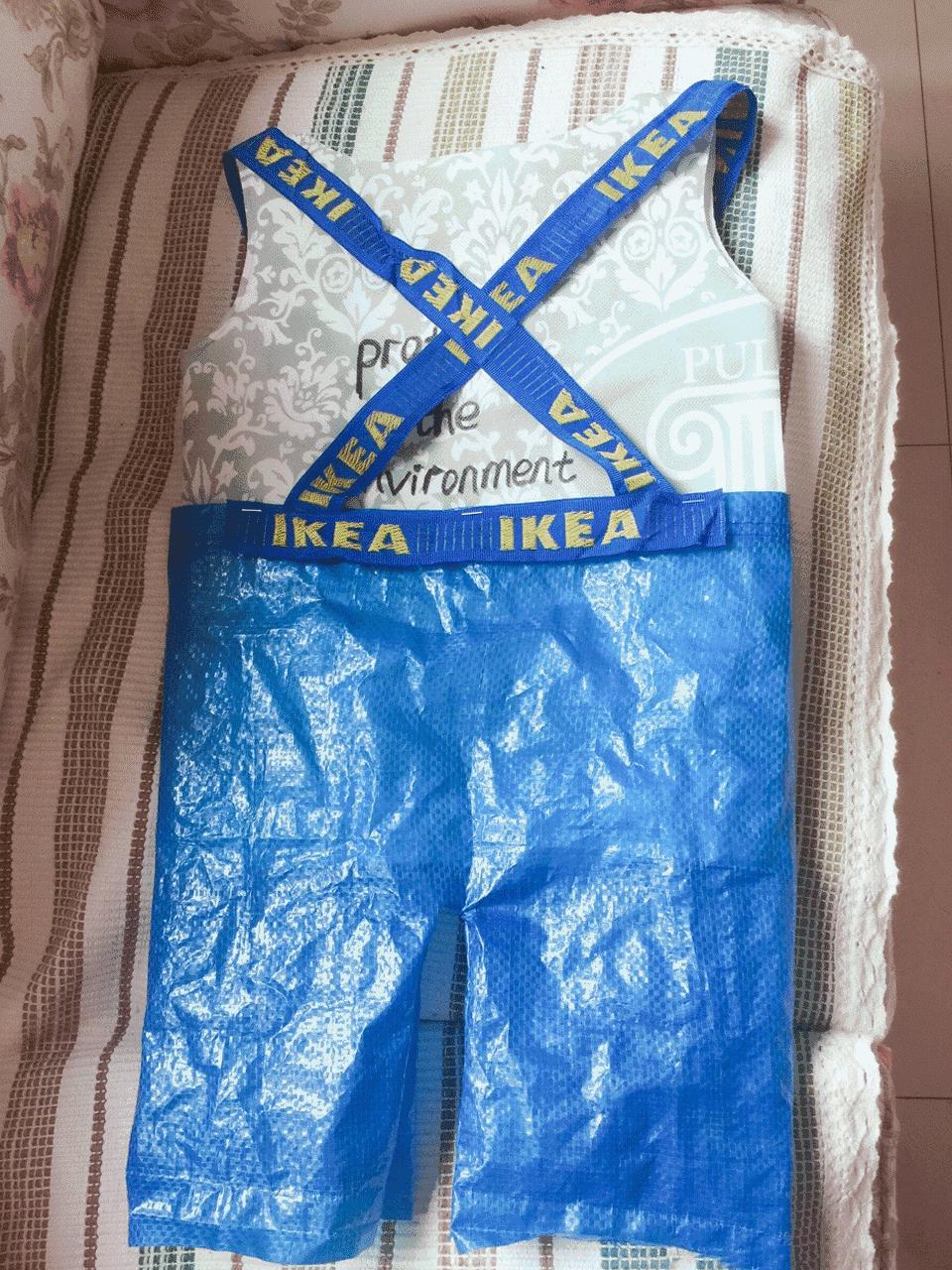 宜家购物袋已被玩坏,宜家购物袋被打视频