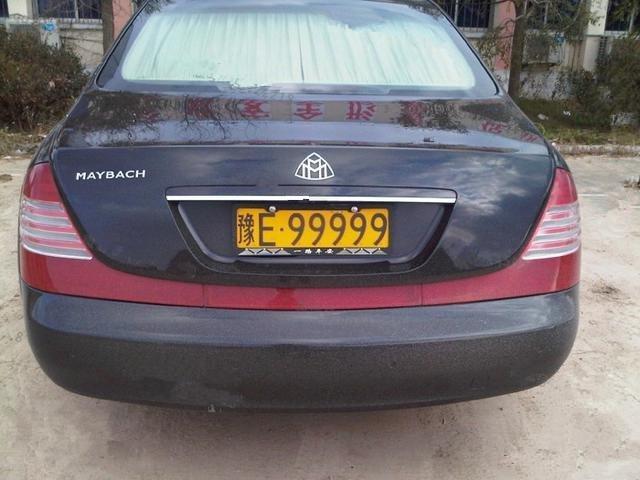 中国最牛五个车牌,全国最牛的迈巴赫