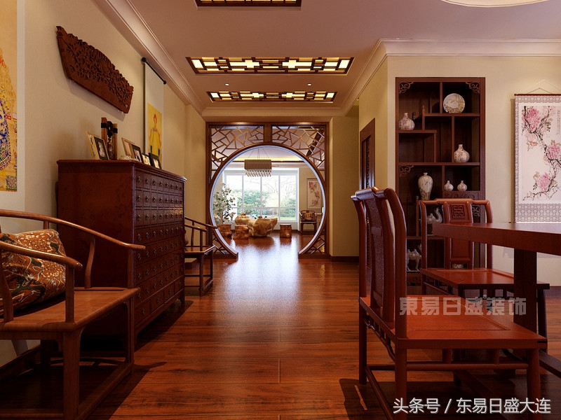 大连装修简欧风格效果图,大连中海装修案例