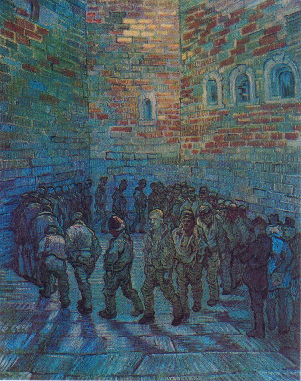 梵高圣玛丽海景,梵高圣玛丽海景画中人