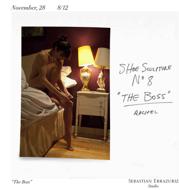 他把12个前女友做成了高跟鞋