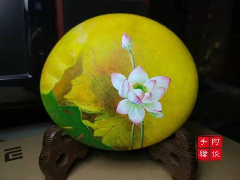 零基础学手绘石头画,手绘之家图片