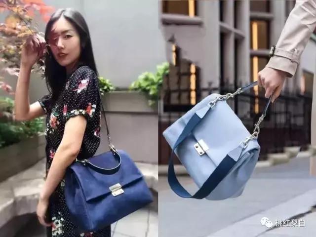 刘雯背的水桶包,刘雯旅行背的包