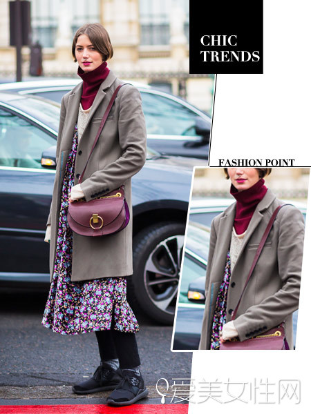 冬天穿搭推荐连衣裙,冬天连体连衣裙穿搭