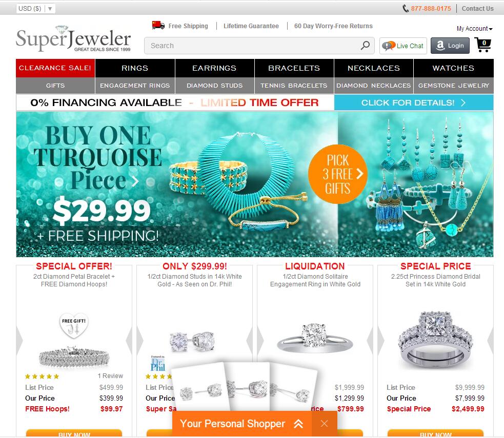 海淘2000珠宝首饰,海淘首饰转运