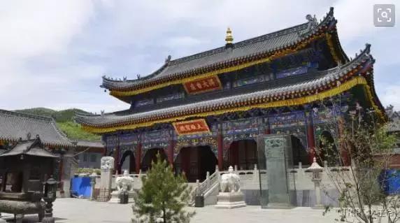 五台山广化寺夜景,五台山广化寺庙住宿