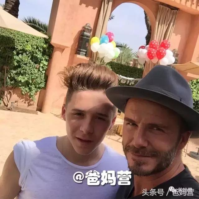 叮！贝克汉姆家2号男主已上线！什么叫「长兄如父」？！