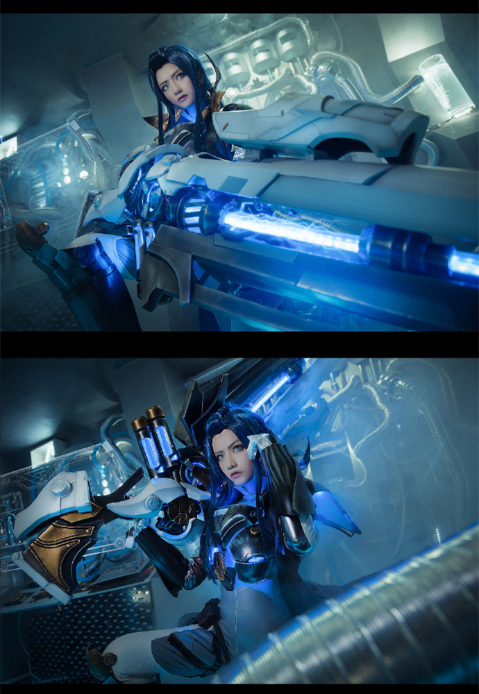 大妈cos皮城女警,lol皮城女警头像