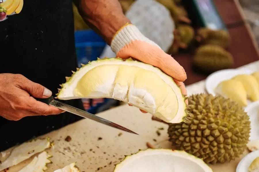 泰国吃榴莲自助餐视频,第一次吃泰国料理