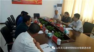 所博列夫教授到山东天马新型建材有限公司调研指导