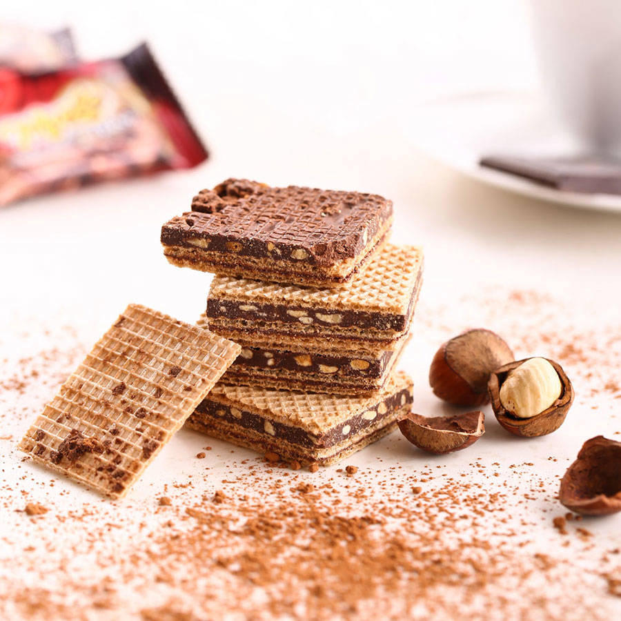 超级厚切的威化饼好吃不贵,世界上最好吃的威化饼