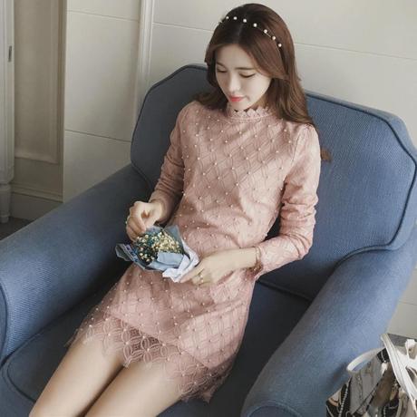 时尚年轻连衣裙女人味十足 (韩版青春连衣裙)