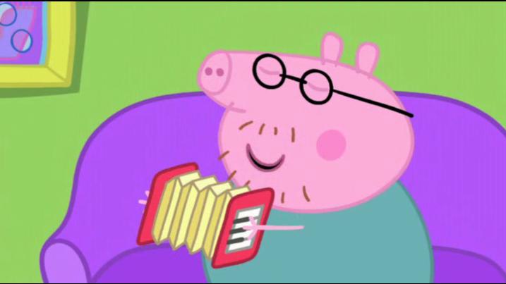 小猪佩奇第一季英文知识点,英语动画片粉红猪
