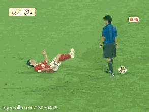 足球史上最佳假摔,足球上那些假摔名场面